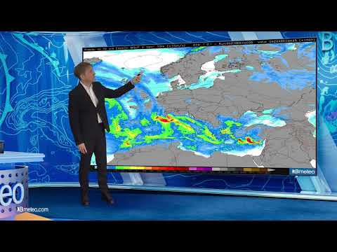 Video Settimana di Natale: si riaccende l'inverno con vortice carico di piogge e neve