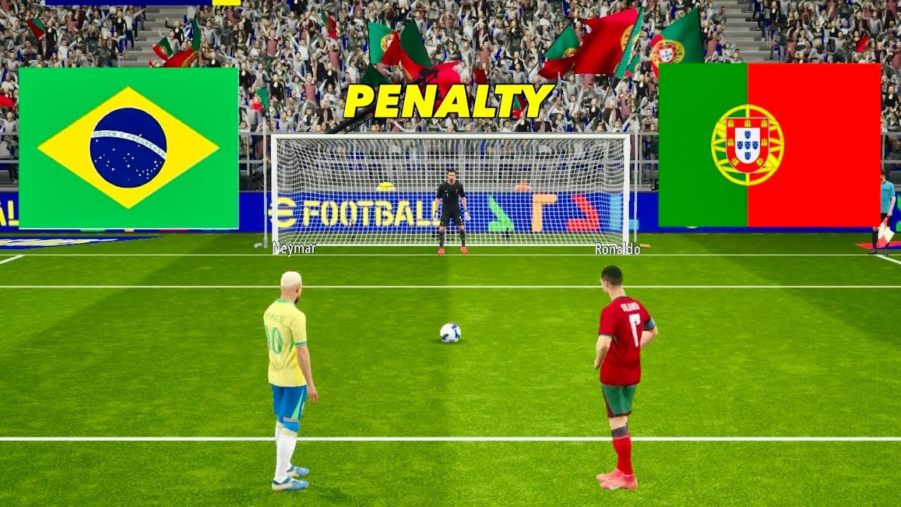 Серия пенальти Португалия — Бразилия | Матч Португалия — Бразилия | eFootball