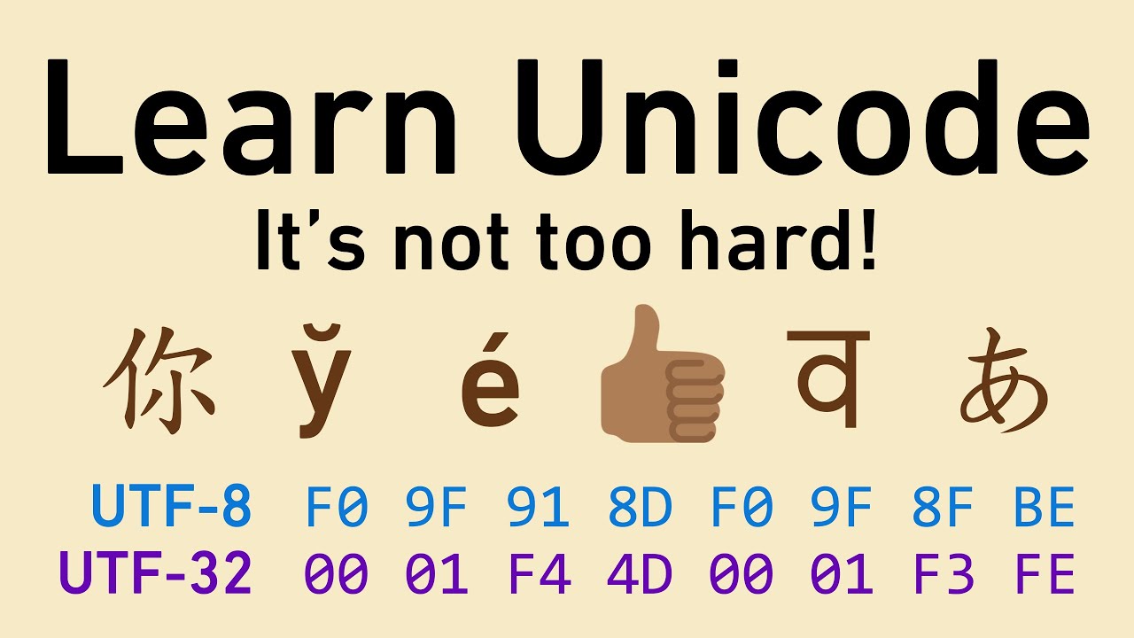 Unicode, In Friendly Terms: Ascii, Utf-8, Code Points, Character Encodings, And More