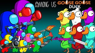 어몽어스 VS Goose Goose Duck | AMONG US ANIMATION