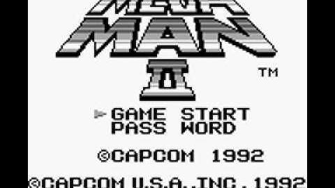 Mega Man II - Title & Stage Select