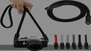 Eorefo Camera Strap Vintage 100cm Nylon Climbing Rope Camera Neck Shoulder Strap for Micro Single a