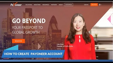 How to create Payoneer account