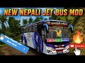 New Nepali Jet Bus Mod🔥 Ultra Realistic + smooth Driving Download link in description box 🖇️ No pass