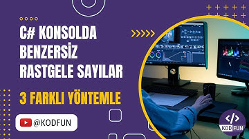 C# ile Benzersiz/Tekrarsız Rastgele Sayılar Üretme (3 Farklı Yöntemle)
