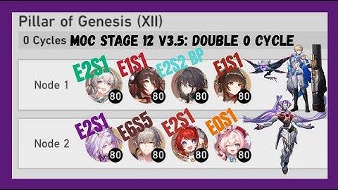 v3.5 MoC is here! | E2S1 Firefly x E2S1 Castorice DOUBLE 0 CYCLE! | Honkai: Star Rail