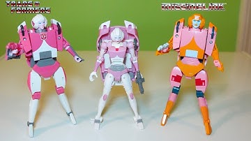 BEST ARCEE EVER?!? Transformers MISSING LINK C-07 ARCEE(Protoype) + C-08 ARCEE(Anime) Review!!![4K]