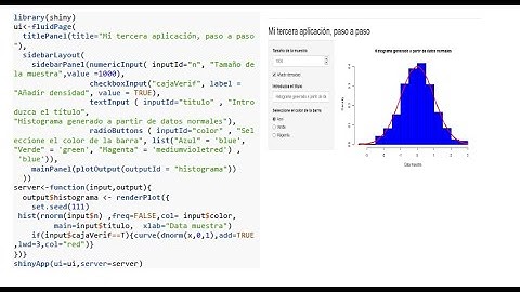 Shiny para principiantes (R). Parte 1