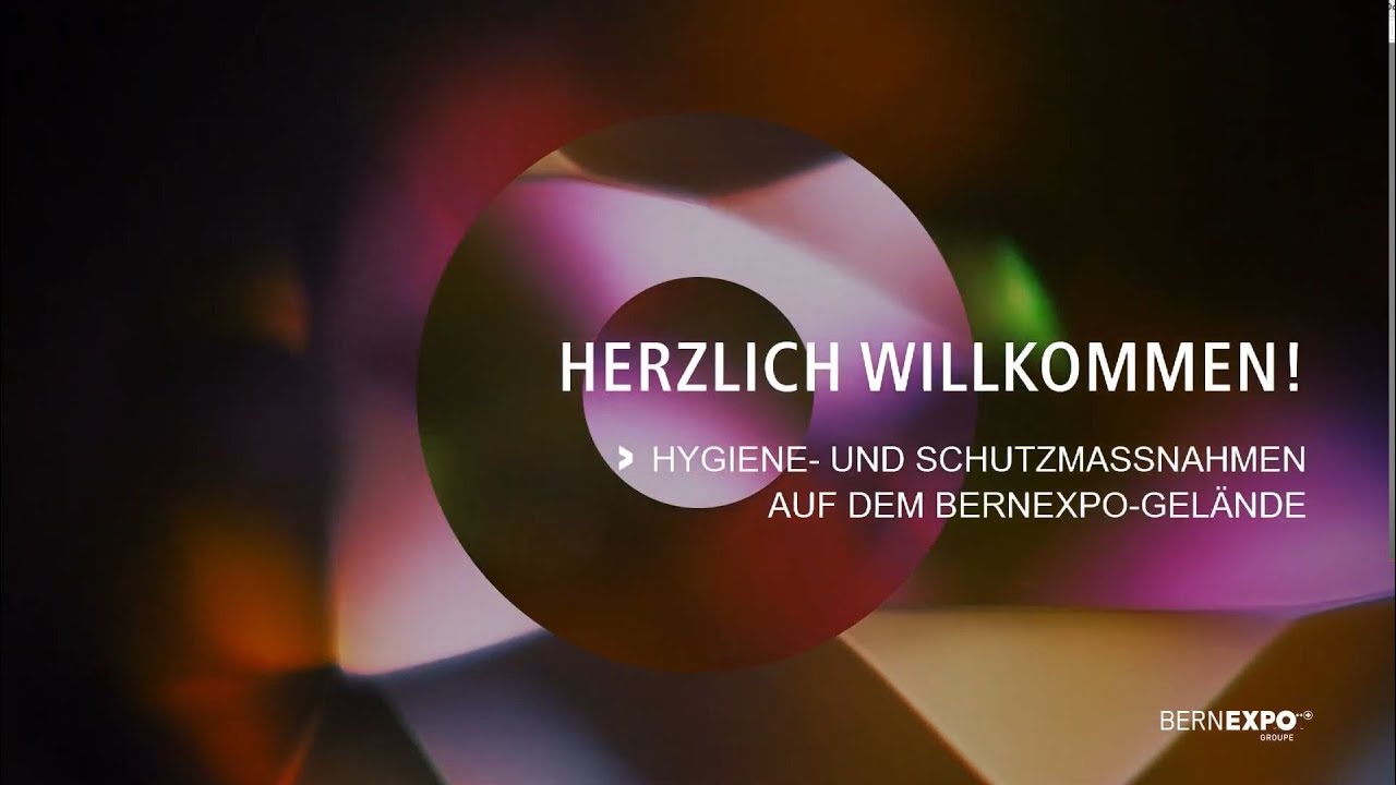 Hygiene- und Schutzmassnahmen auf dem BERNEXPO-Gelände