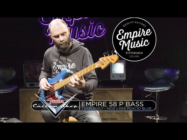 Fender Custom Shop Empire 58 P Bass - NOS LAKE PLACID BLUE
