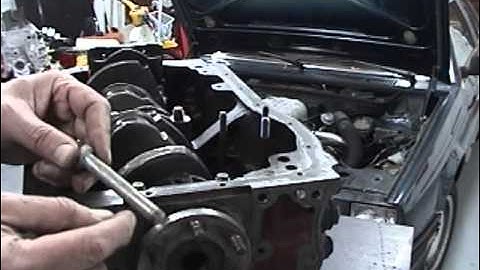 MGB Engine Rebuild Blue Print + Bottom End