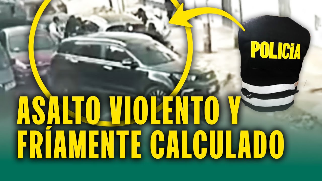 Le cierran, le rompen la luna y lo encañonan con chalecos de policía: Así fue robo a empresario