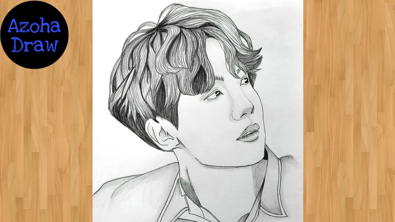 JHOPE Pencil Drawing - BTS wearing masks series Part 2 | ARMY's Amino