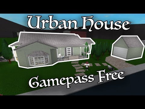 Urban House Gamepass Free Roblox Bloxburg 81k Youtube