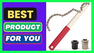 Bike Freewheel Removal Tool with Chain Whip and Bicycle Sprocket