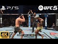 PS5 - UFC 5 Gameplay | Islam Makhachev vs. Charles Oliveira (4K 60FPS)