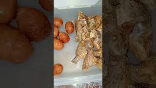 Longganisa at fried fish #food