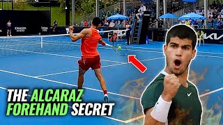 3 Forehand Drills For Carlos Alcaraz Backswing | Tennis Forehand Technique Breakdown