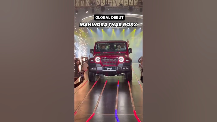 ₹12.99 lakh 😍 5-door THAR ROXX 😲 itni sasti