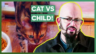 Jackson Helps Couple Who Are Scared Their Cat Could Hurt Their Child! | My Cat From Hell