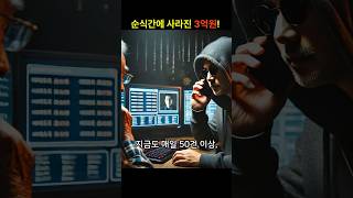 순식간에 사라진 3억원! #보이스피싱 #피싱예방 #금융사기 #40대50대 #시티즌코난 #V3 #보이스피싱주의보 #보이스피싱예방 #사기예방 #유튜브쇼츠