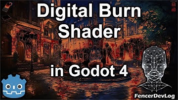 Godot 4: Digital burn shader (tutorial)