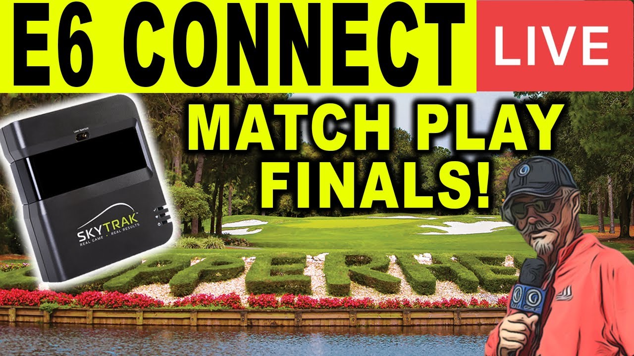 E6 Connect LIVE Golf Simulator Match Play FINALS! SkyTrak vs Skytrak at ...