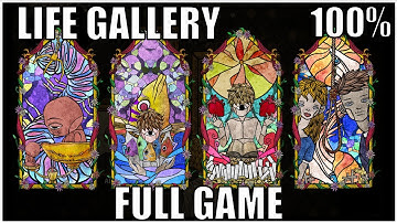 Life Gallery 100% Full Gameplay Walkthrough + All Achievements (No Commentary)