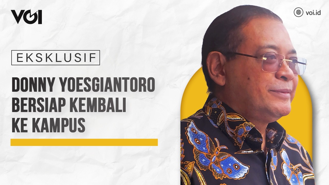 Donny Yoesgiantoro Bersiap Kembali ke Kampus #interviu