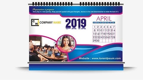 How To Make Calendar Design Full Training Tutorial Step by Step in Coreldraw x3 | design 4u