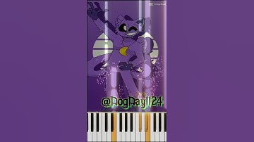 Catnap and DogDay Dance! || Poppy Playtime Chapter 3 Piano Tutorial @JaminAKIARTZ23