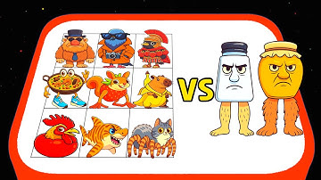 ITALIAN ANIMALS BRAINROT MASTER - New Merge Game, Merge Monster Battle Gameplay