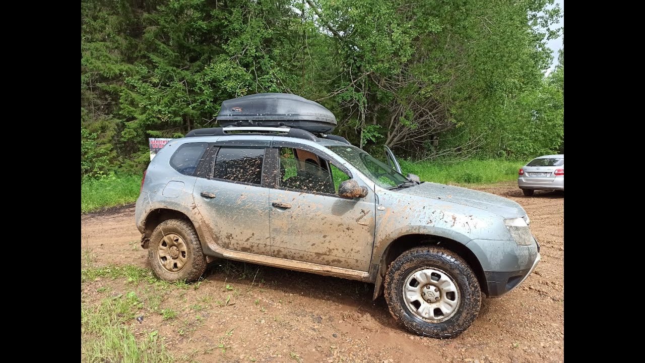 Nokian outpost AT 225/70 16 на рено дастер, глина