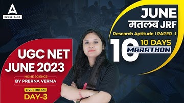 UGC NET June 2023 I UGC Net Research Aptitude Class | UGC NET Paper 1