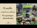 Camille remet en culture un potager abandonn