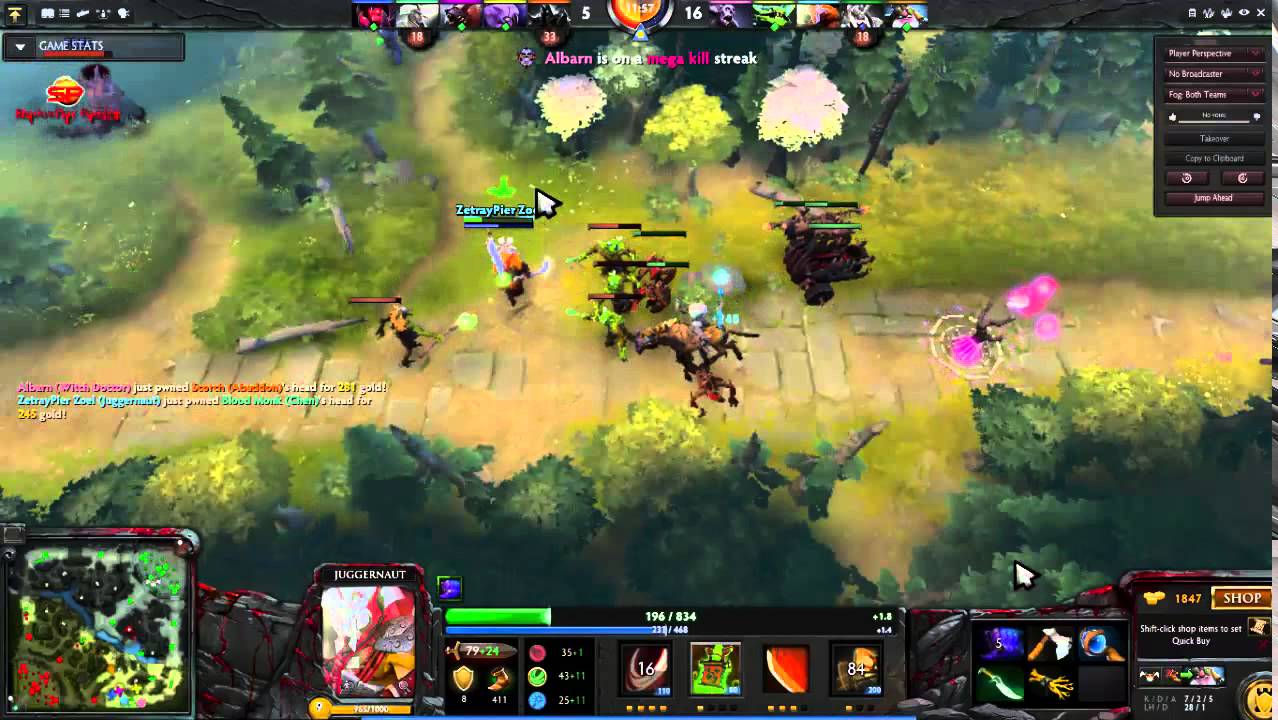 Dota 2 | Juggernaut GamePlay 21 Kills 30mins | Full Match