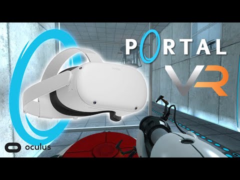 Playing Portal 1 in VR
