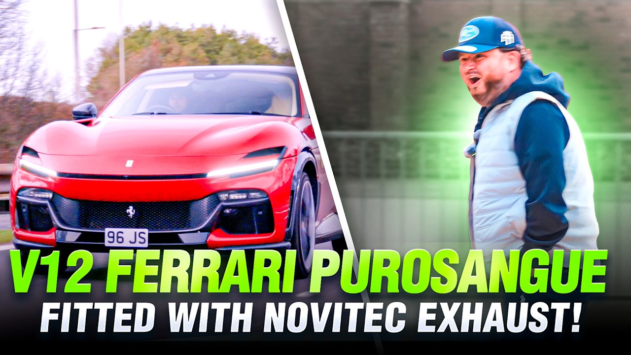 Ferrari Purosangue V12 Upgrade — Novitec Exhaust Sound