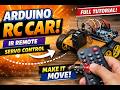 Build a Remote Control Car with Arduino 🚗 | IR Remote + Servo (Full Beginner Tutorial)
