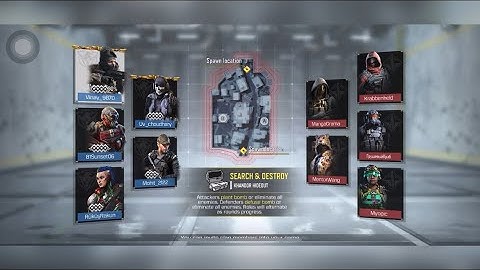 COD : Mobile || Search & Destroy || Khandor Hideout Map