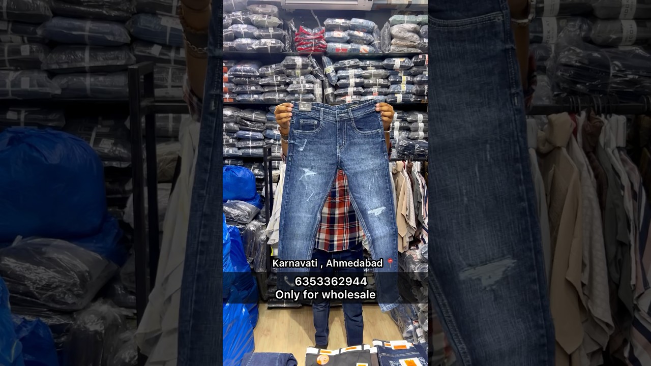 Size option available / ahmedabad jeans wholesale / ahmedabad jeans manufacturer 