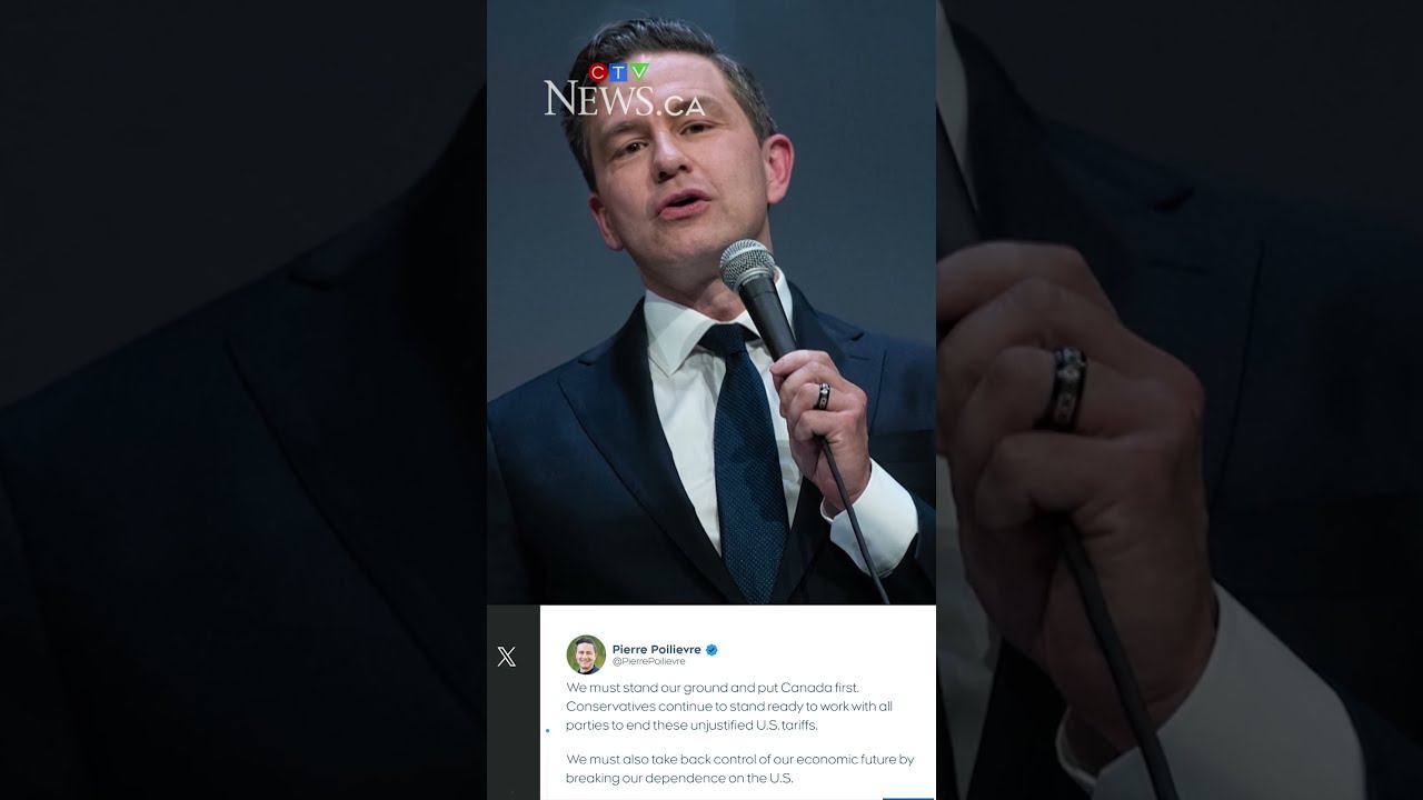 Pierre Poilievre Reacts To Trump S Tariffs