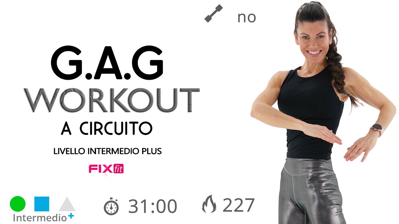 G.A.G a Circuito (Allenamento di Tonificazione Con Salti)