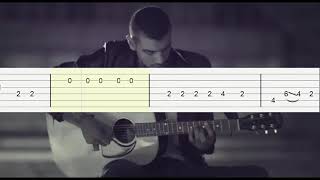 Video thumbnail of "Bajo el agua - Manuel Medrano/Tutorial guitarra(Melodia)/Tablatura"