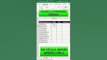 APRENDA A SEPARAR DADOS DESORGANIZADOS NO EXCEL #Shorts