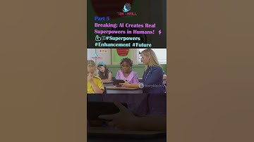 Breaking: AI Creates Real Superpowers in Humans! ⚡💪 #Superpowers #Enhancement #Future Part 5