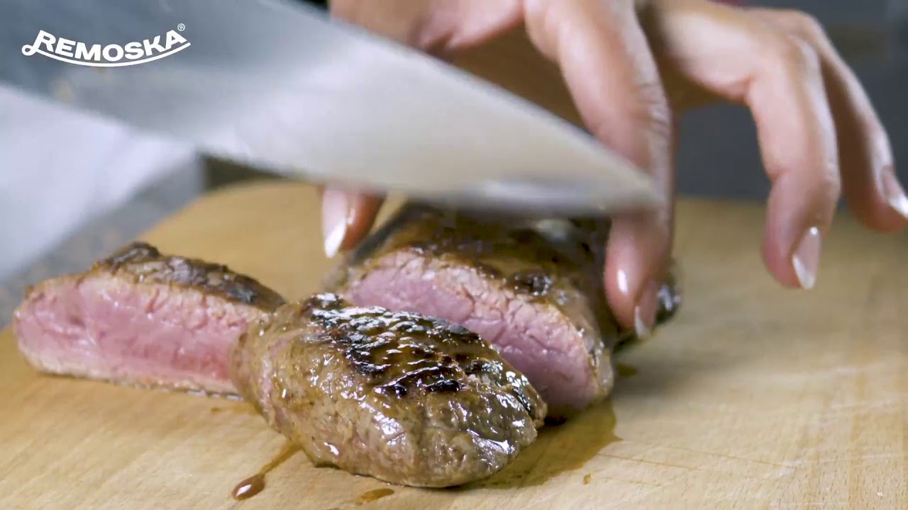 Hovězí steak s pepřovou omáčkou | Remoska Vega - YouTube