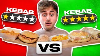 Le PIRE VS le MEILLEUR KEBAB de UBER EATS 😰