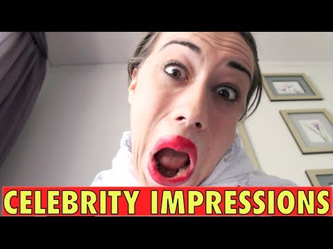 celebrity family feud CELEBRITY IMPRESSIONS!