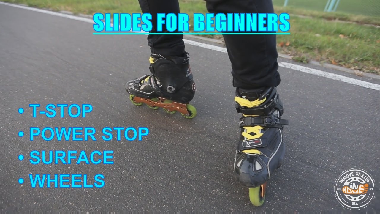 How To Stop On Rollerblades 0 Lesson Youtube